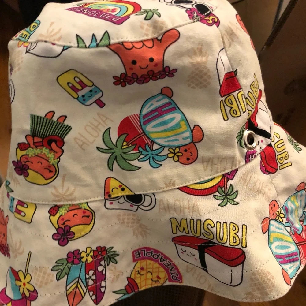 Hawaii Edition Print Reversible Bucket Hat